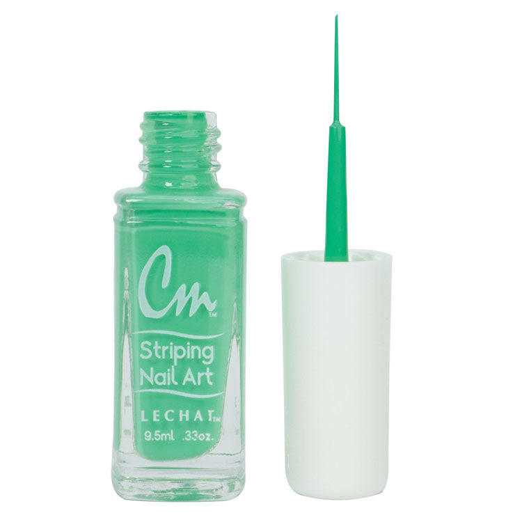 LECHAT CM Striping Nail Art Polish 0.33oz - Teal Charge #CM18