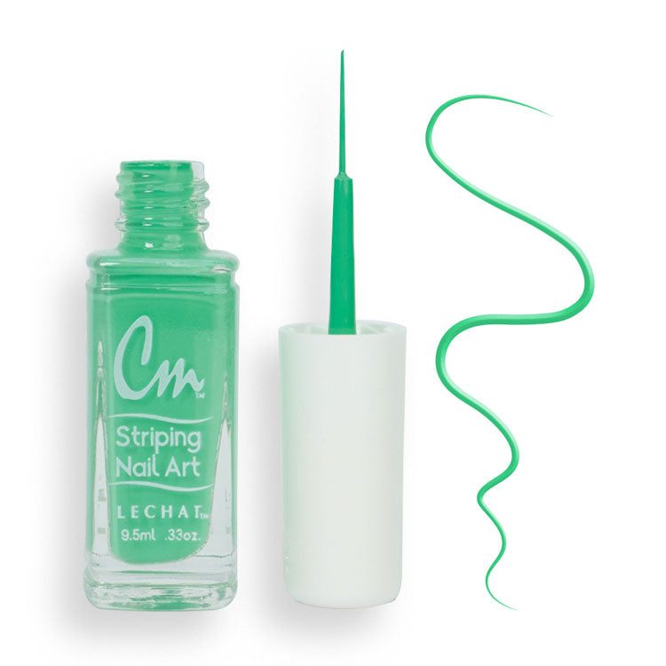 LECHAT CM Striping Nail Art Polish 0.33oz - Teal Charge #CM18