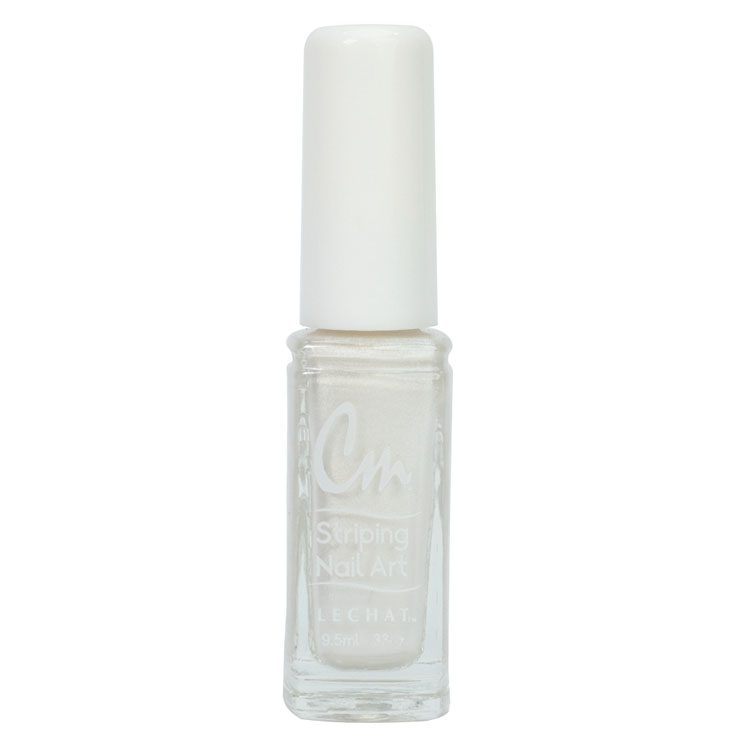 LECHAT CM Striping Nail Art Polish 0.33oz - Pearl #CM19