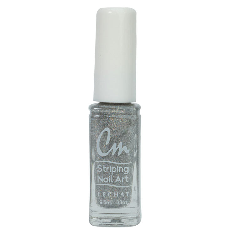 LECHAT CM Striping Nail Art Polish 0.33oz - Hologram Glitter #CM30