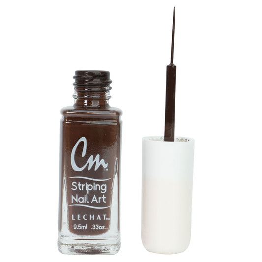 LECHAT CM Striping Nail Art Polish 0.33oz - Brown #CM36