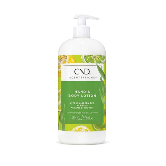 CND Scentsations Lotion 33oz - Citrus & Green Tea