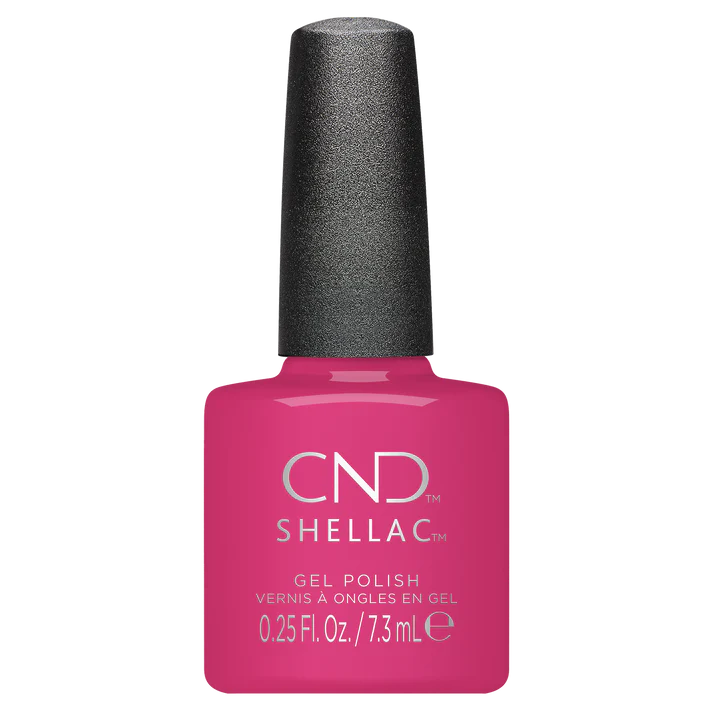 CND Shellac Gel Polish 0.25oz - Hot Pop Pink