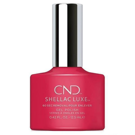 CND™ SHELLAC LUXE™ Gel Polish 0.42oz - Hot Pop Pink #121