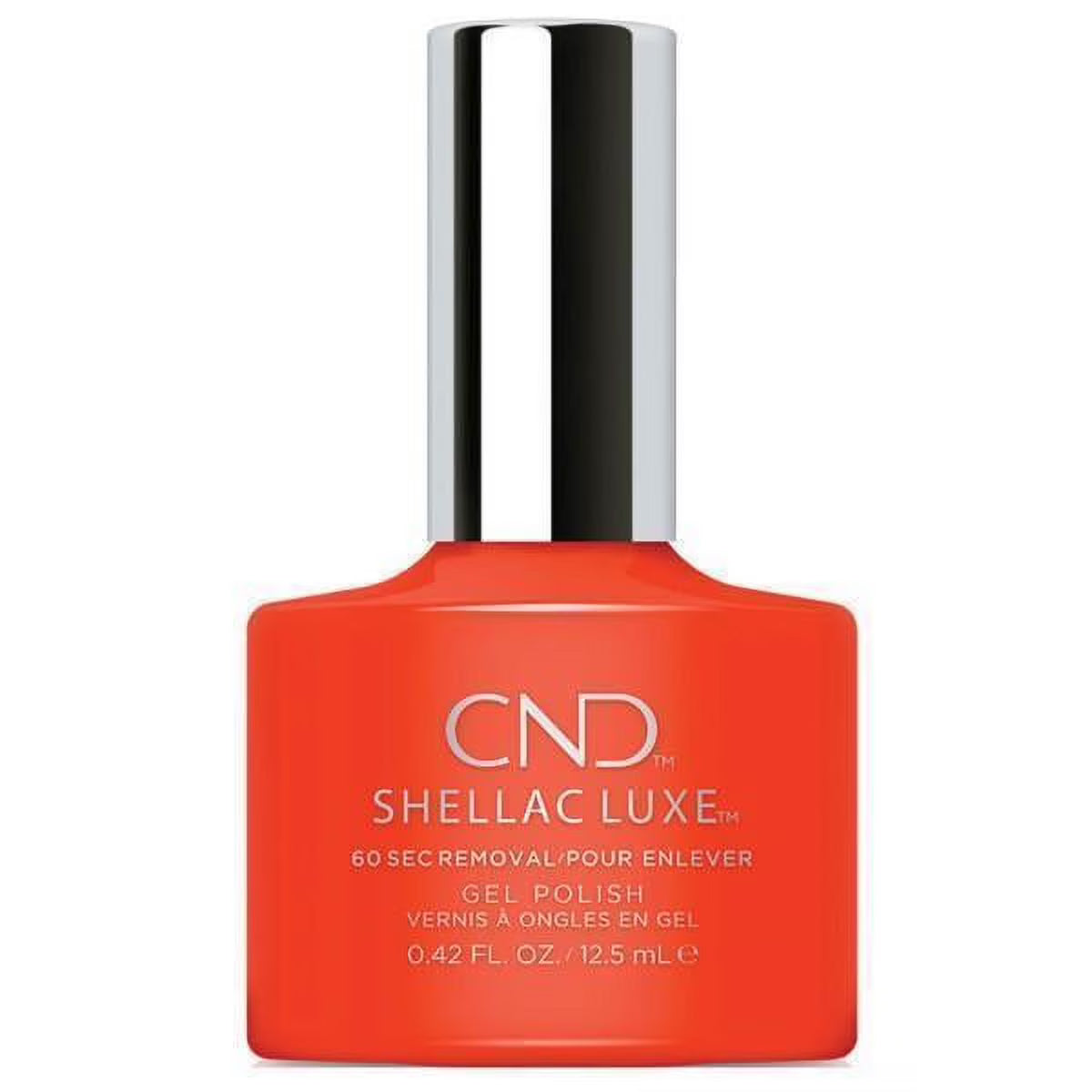 CND™ SHELLAC LUXE™ Gel Polish 0.42oz - Electric Orange #112