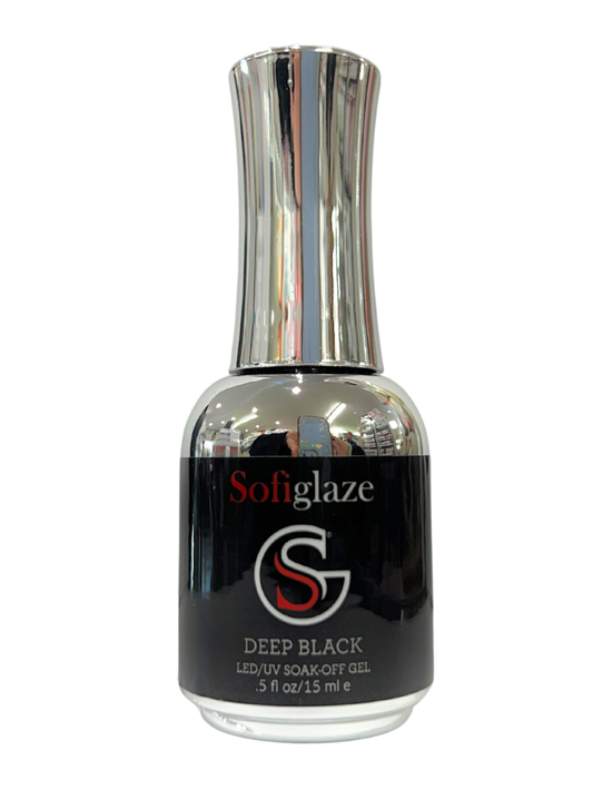SOFIGLAZE Gel Deep Black 0.5 oz
