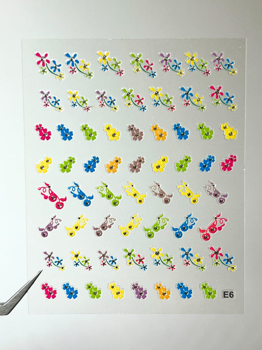 BEAUTY20 Point Nail Stickers - E06