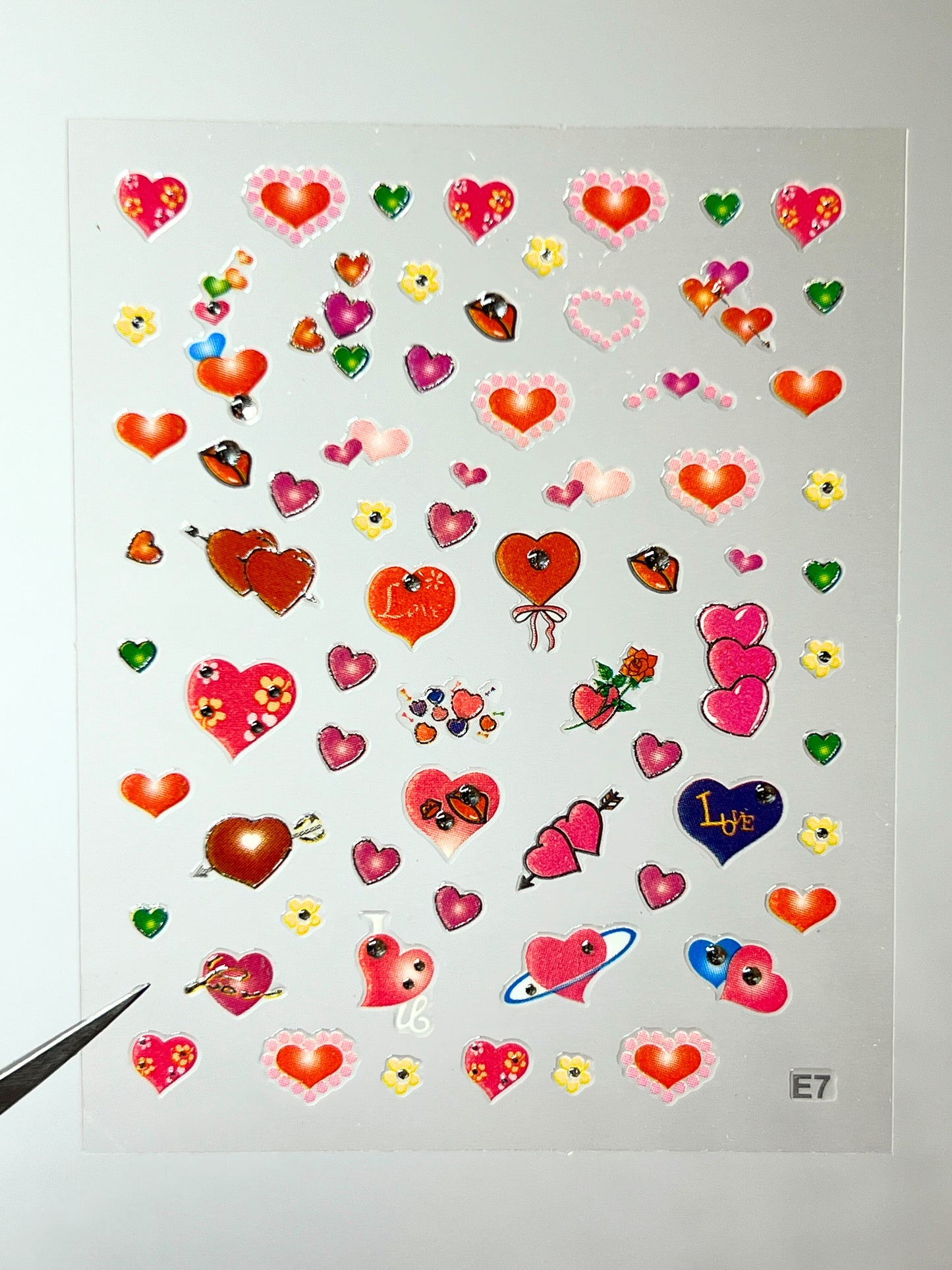 BEAUTY20 Point Nail Stickers - E07