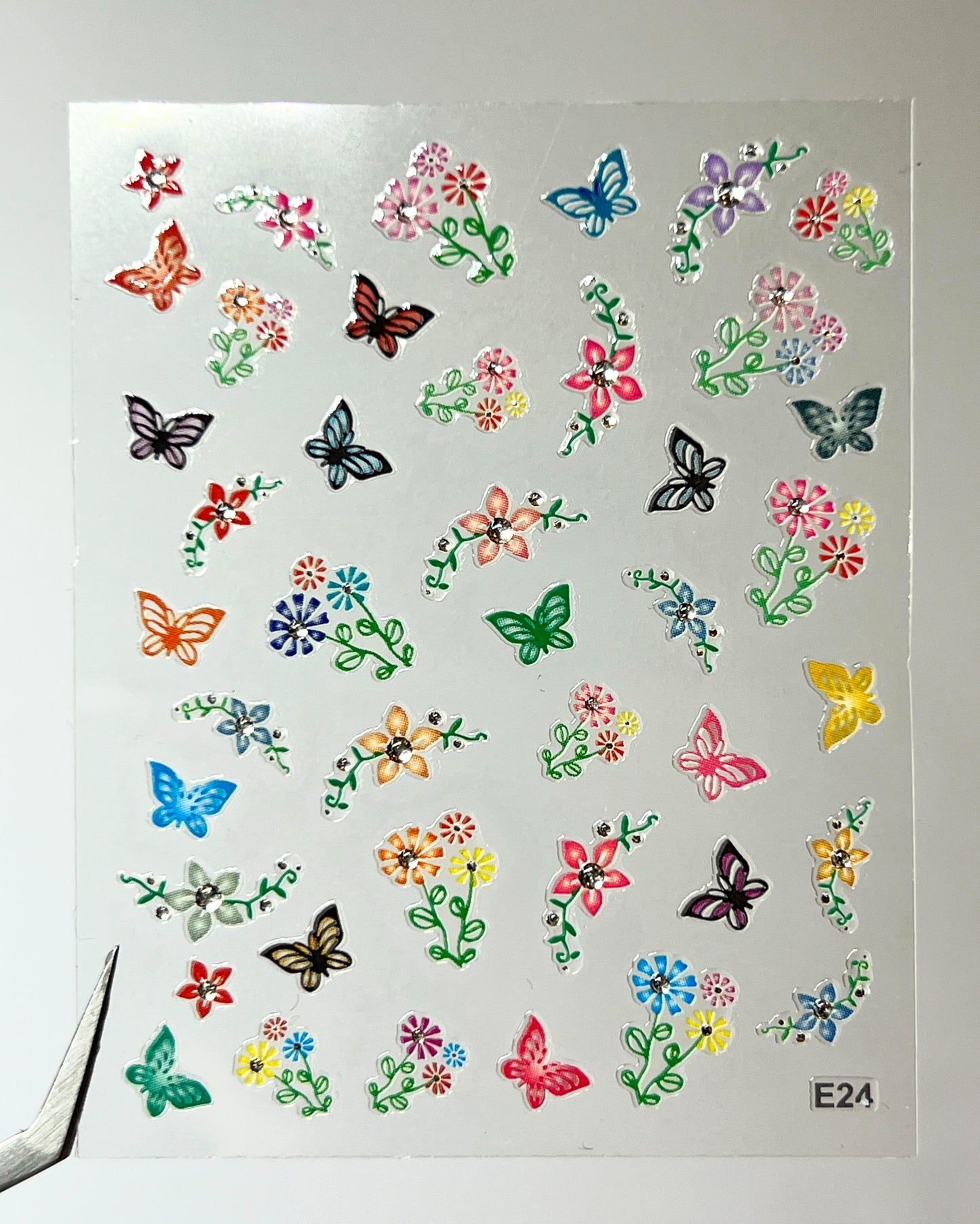 BEAUTY20 Point Nail Stickers - E24