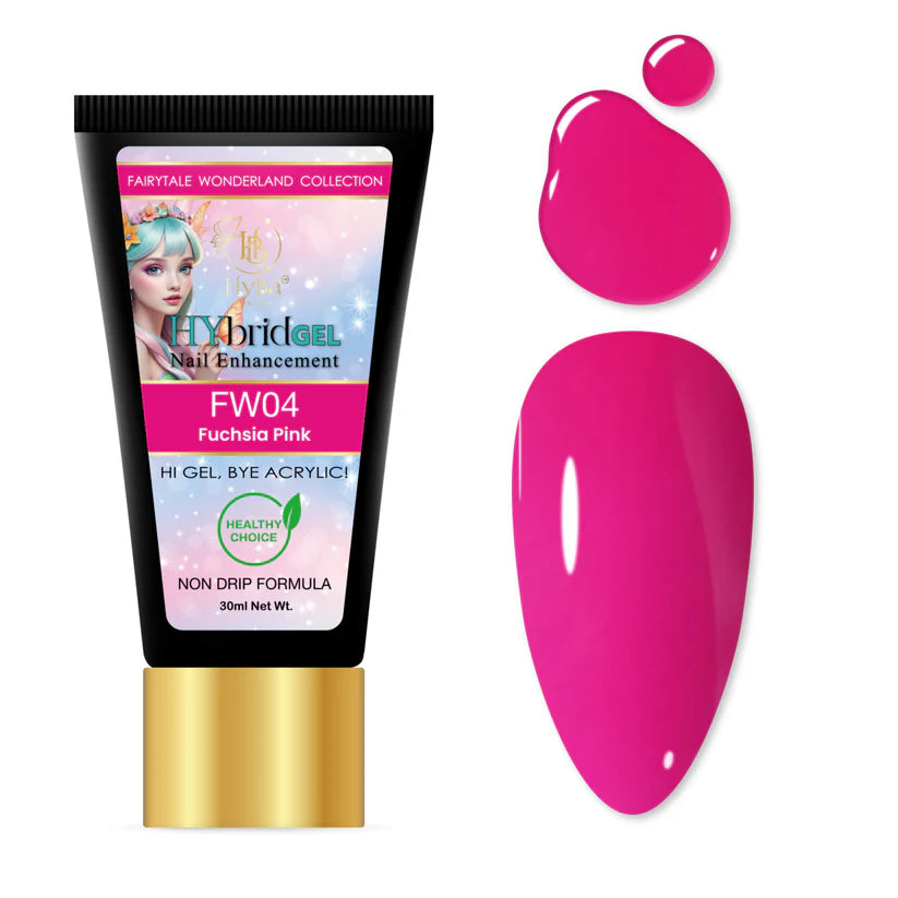 HYBA BEAUTY HyGEL™ Hybrid Gel Nail System - Fairytale Wonderland Collection