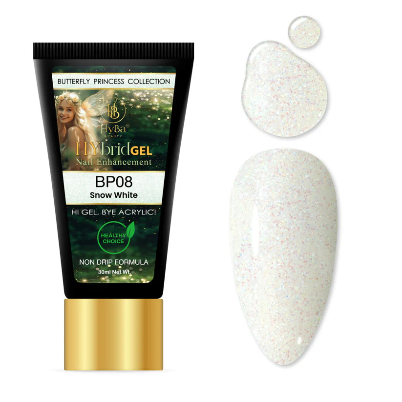 HYBA BEAUTY HyGEL™ Hybrid Gel Nail System - Butterfly Princess Collection