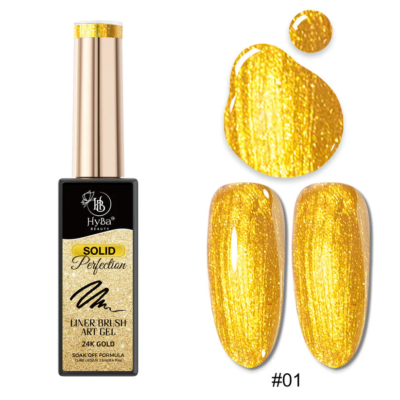 HYBA BEAUTY Solid Liner Gel PERFECTION Set / 4 colors