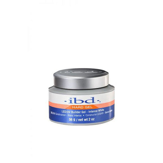 IBD Hard Gel LED/UV Builder Gel 2oz - Intense White