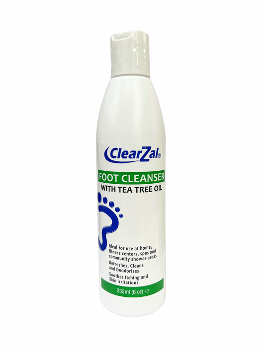 CLEARZAL Foot Cleanser - 8 oz