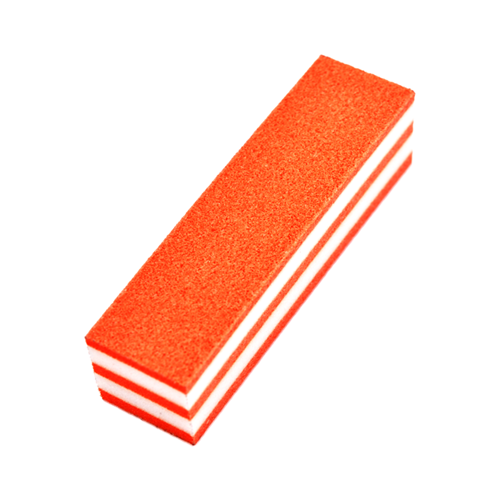 4 Way Orange with Stripe Block Buffer