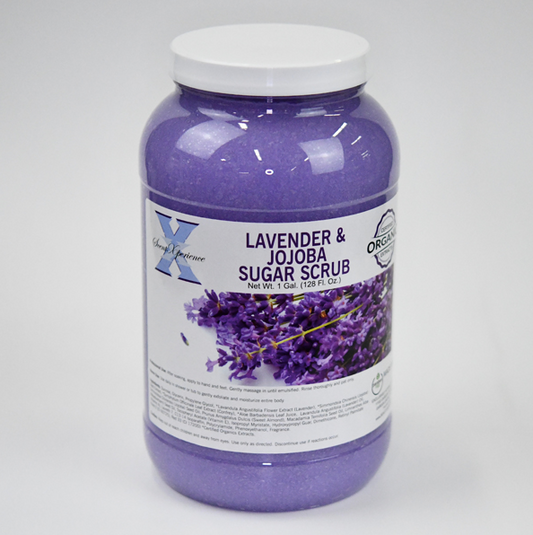 SCENT XPERIENCE Organic Spa Sugar Scrub - Lavender & Jojoba