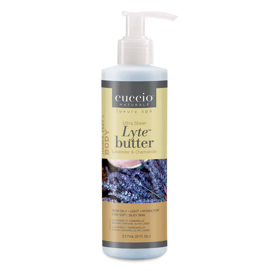 CUCCIO Naturale Ultra Sheer Lyte Butter Lavender & Chamomile 8oz