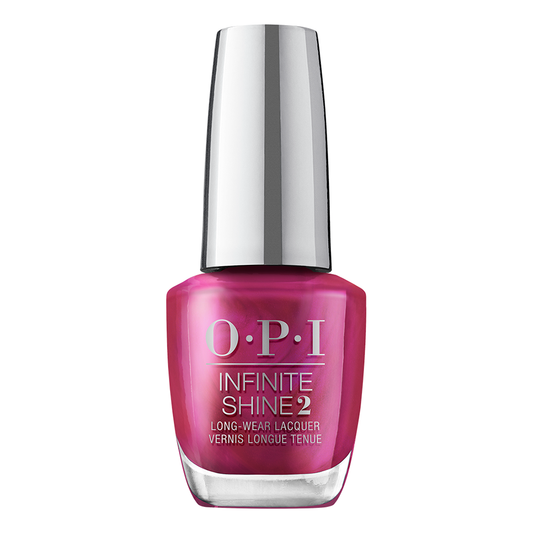 OPI Infinite Shine 0.5oz - Merry in Cranberry #HRM42