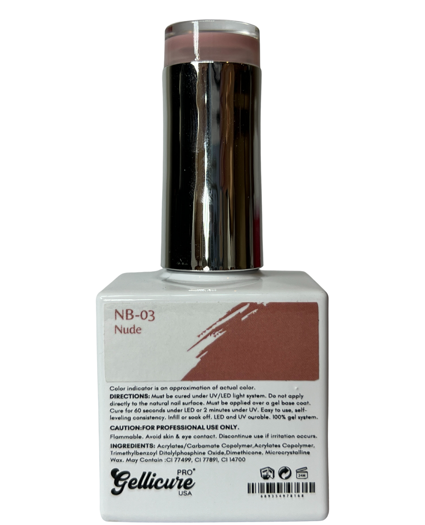 GELLICURE PRO★ Builder Gel 15ml - Nude NB-03