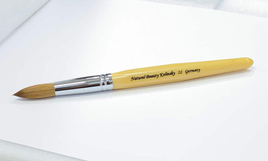 Natural Acrylic Brush Beauty Kolinsky-Germany-No22 image 0