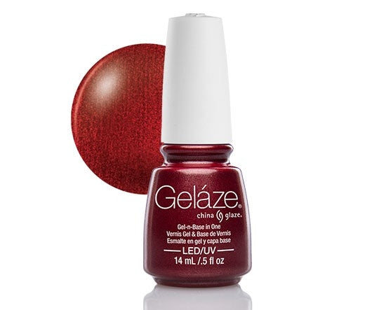 GELAZE by China Glaze 0.5oz - Long Kiss #81634