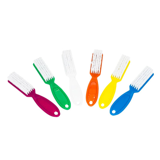 Handle Grip Nail Brush Assorted Colors