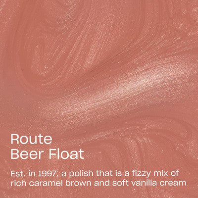 OPI Nail Lacquer 0.5oz - Route Beer Float #NLF043