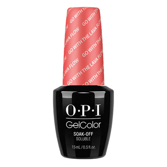 OPI Gel Color 0.5oz - Go With the Lava Flow #GCH69