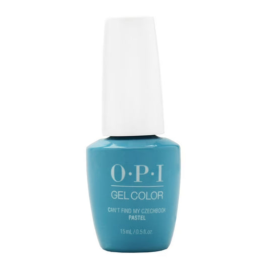 OPI Gel Color 0.5oz - Can't Find My Czechbook #GC101