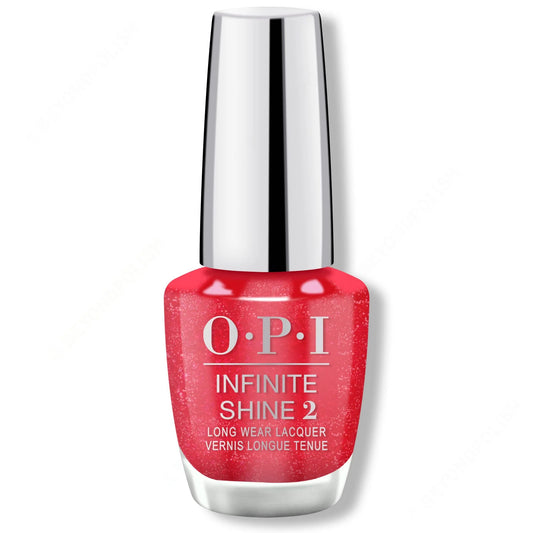 OPI Infinite Shine 0.5oz - Rhinestone Red-y #HRP20