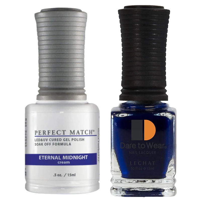 LECHAT Perfect Match Gel Duo - Eternal Midnight #PMS222