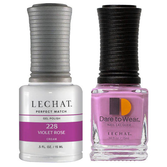 LECHAT Perfect Match Gel Duo - Violet Rose #PMS228