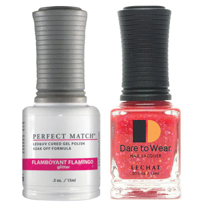 LECHAT Perfect Match Gel Duo - Flamboyant Flamingo #PMS253