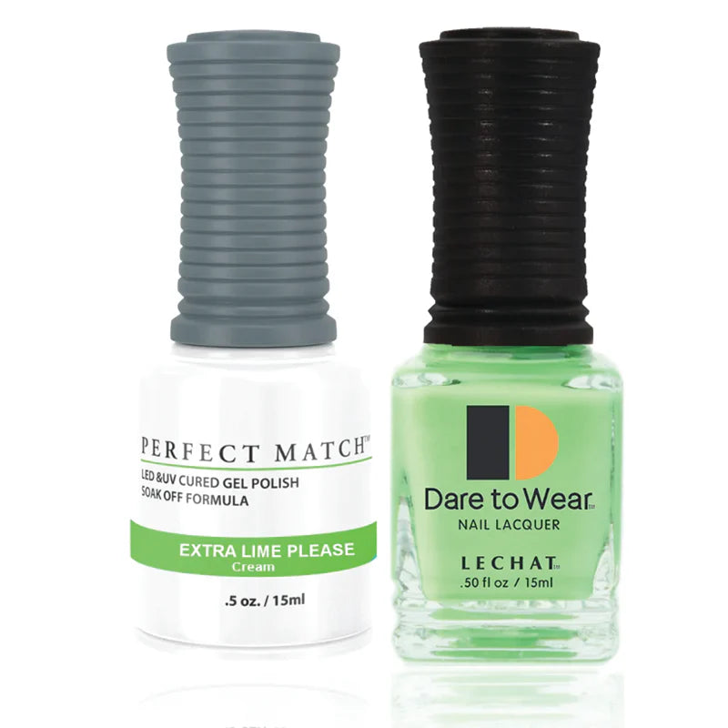 LECHAT Perfect Match Gel Duo - Extra Lime Please #PMS256