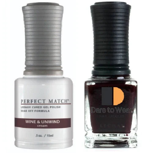 LECHAT Perfect Match Gel Duo - Wine & Unwind #PMS264