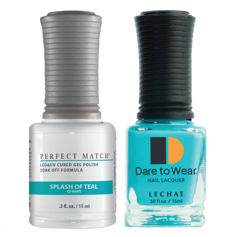 LECHAT Perfect Match Gel Duo - Splash of Teal #PMS265