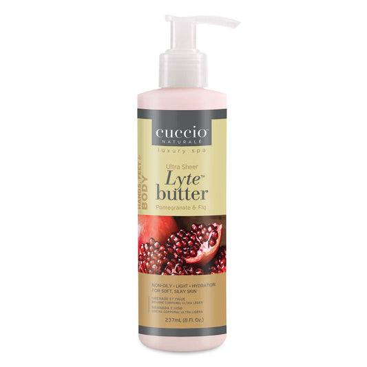 CUCCIO Naturale Ultra Sheer Lyte Butter Pomegranate & Fig 8oz