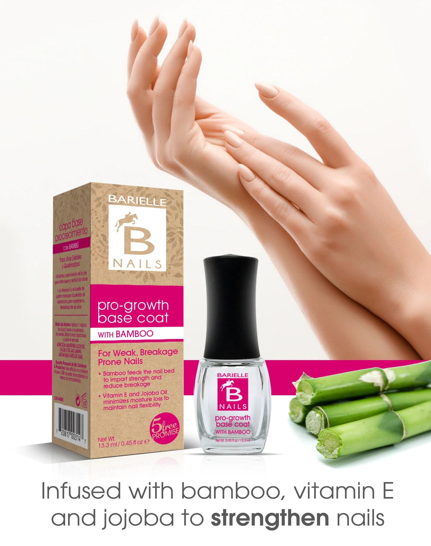 BARIELLE Pro-Growth Base Coat With Bamboo