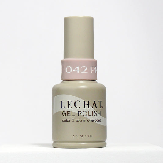 LECHAT Gel Polish Color & Top in One Coat Promise Me 0.5OZ -  LG042