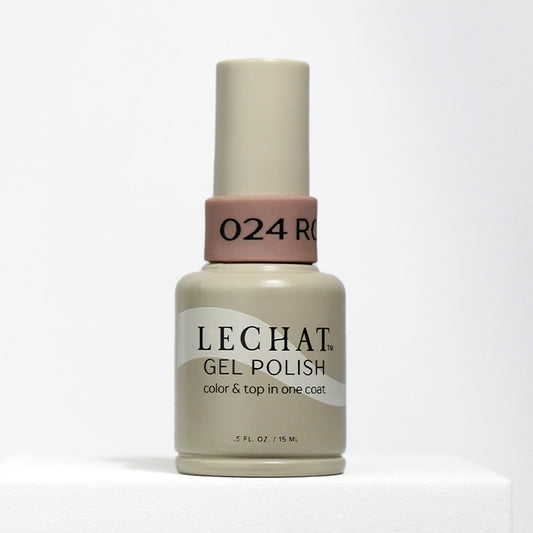 LECHAT Gel Polish Color & Top in One Coat Roan 0.5OZ -  LG024