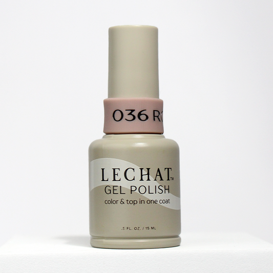 LECHAT Gel Polish Color & Top in One Coat Rouge 0.5OZ -  LG036