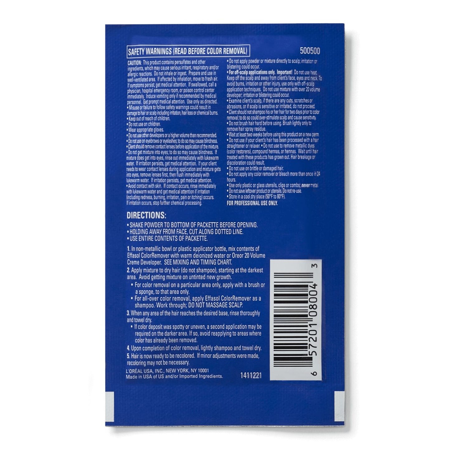 L'Oreal Effasol Color Remover 7/8oz