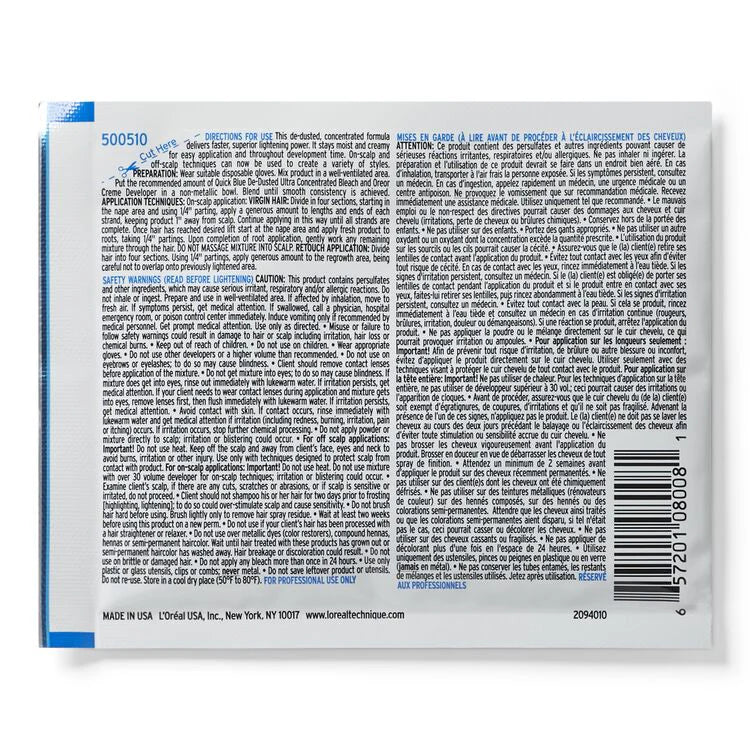 L'Oreal High Performance Quick Blue Powder Bleach 1oz