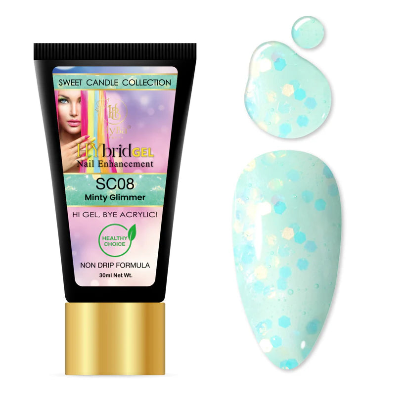 HYBA BEAUTY HyGEL™ Hybrid Gel Nail System - Sweet Candie Collection