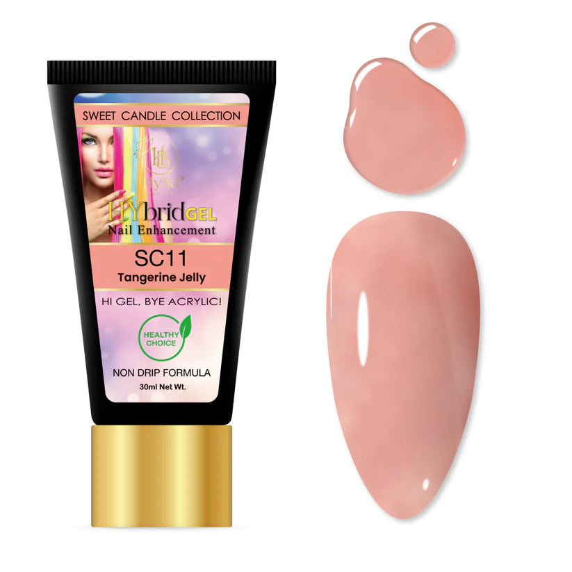HYBA BEAUTY HyGEL™ Hybrid Gel Nail System - Sweet Candie Collection