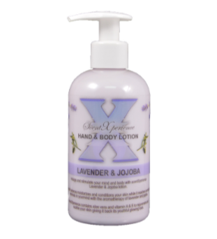 SCENT XPERIENCE Hands & Body Lotion 8oz - Lavender & Jojoba