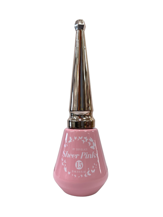 SOFIGLAZE Sheer Pinks 0.5oz - Bare Minimum #15