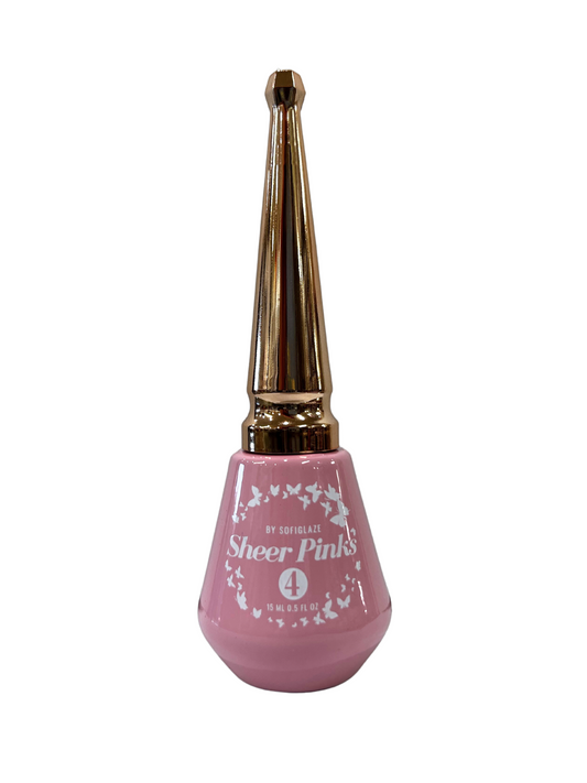 SOFIGLAZE Sheer Pinks 0.5oz - Sheer Dreams #4