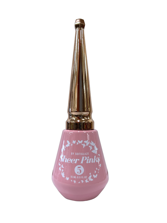 SOFIGLAZE Sheer Pinks 0.5oz - Pink Kiss #5