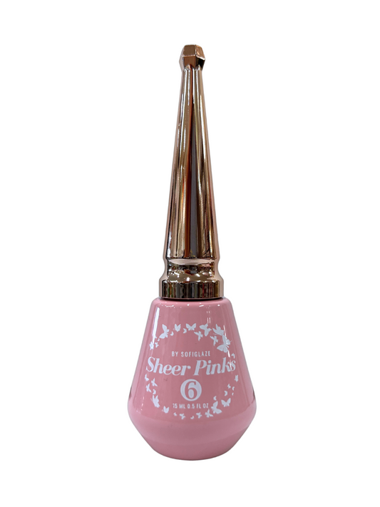SOFIGLAZE Sheer Pinks 0.5oz - Sugar Baby #6